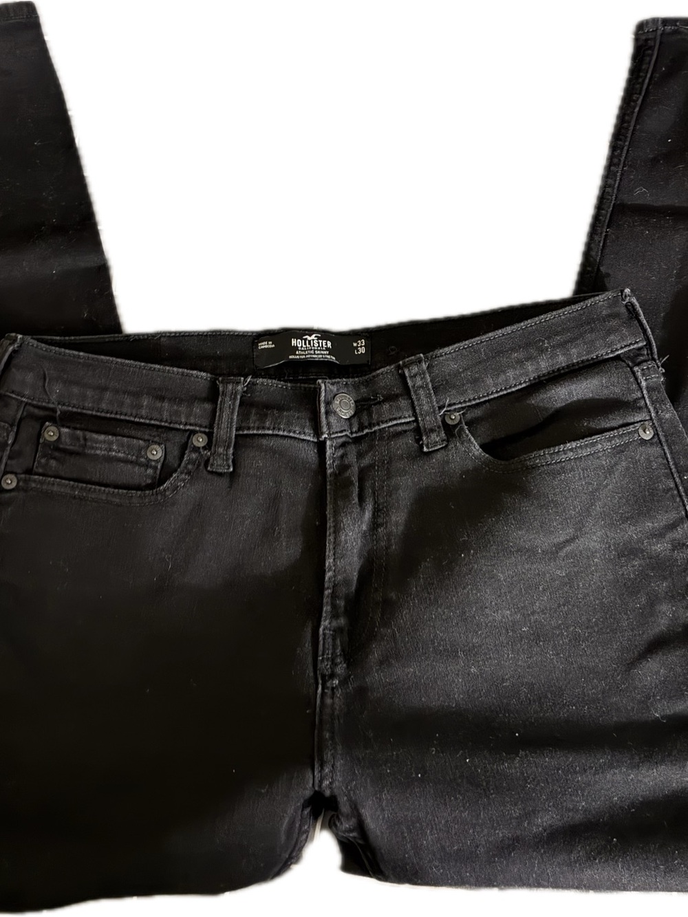 Hollister Men's Black Slim Jeans